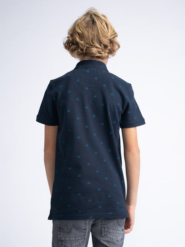 Petrol Industries All-over Print Polo Solstice