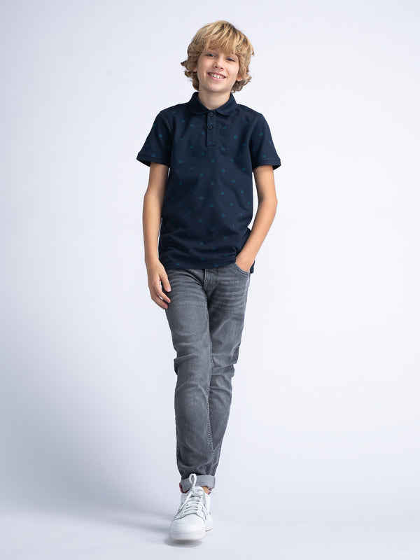 Petrol Industries All-over Print Polo Solstice