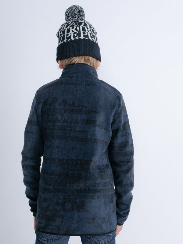 Petrol Industries All-over Print Sweater Decatur