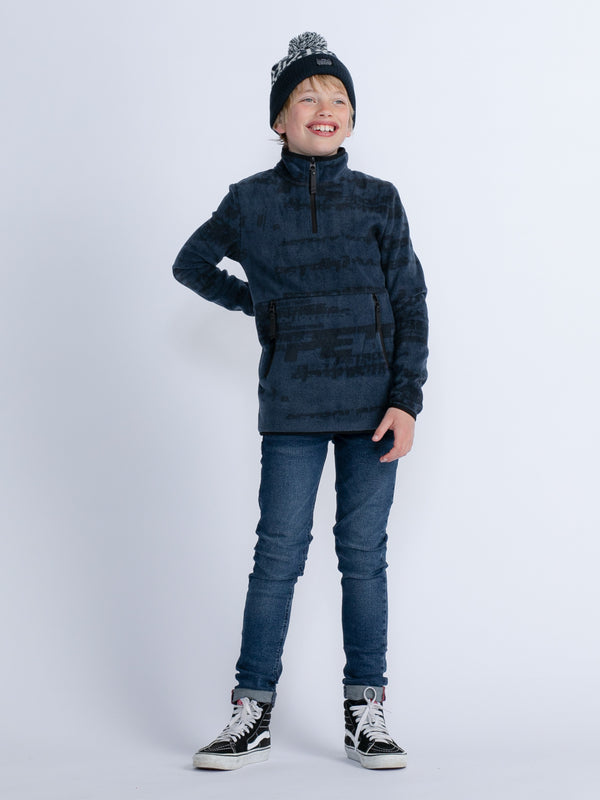 Petrol Industries All-over Print Sweater Decatur