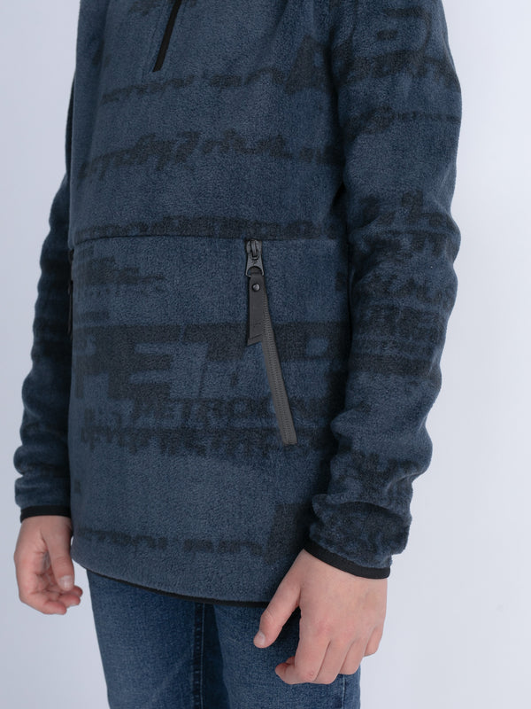 Petrol Industries All-over Print Sweater Decatur