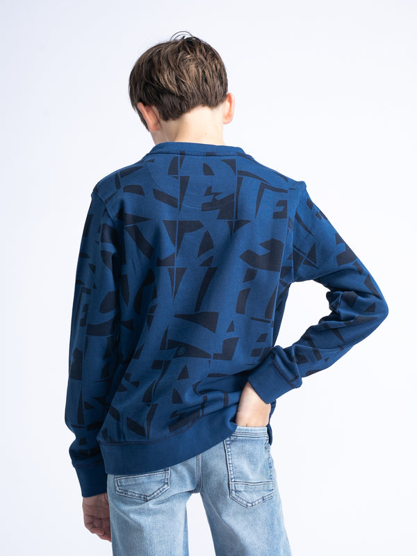 Petrol Industries All-over Print Sweater Solenture