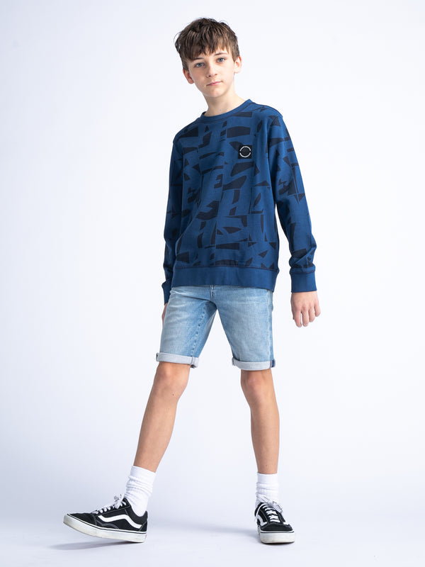 Petrol Industries All-over Print Sweater Solenture