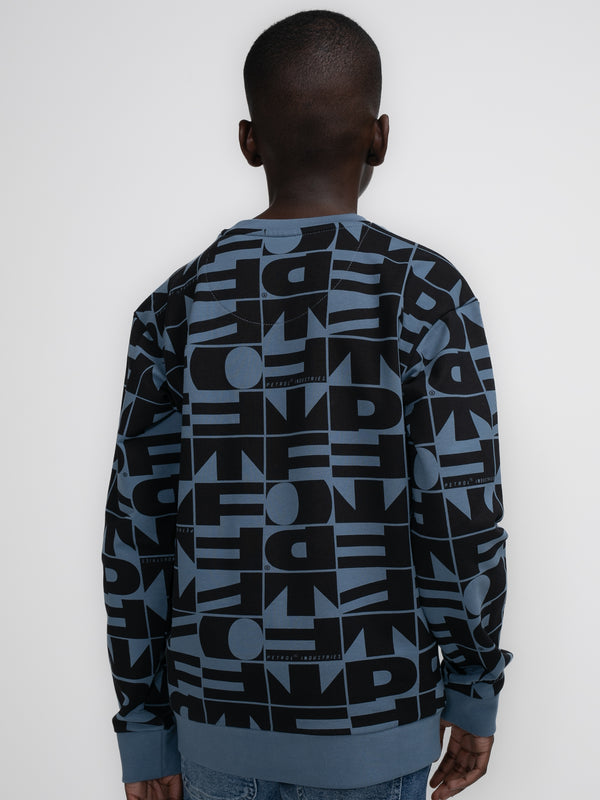 Petrol Industries All-over Print Sweater South