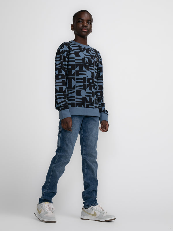 Petrol Industries All-over Print Sweater South