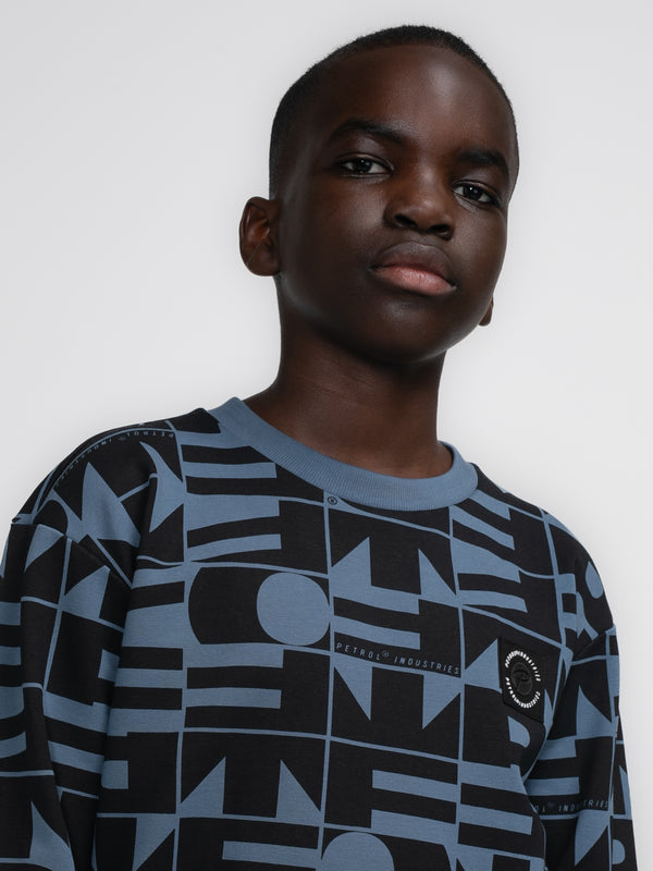 Petrol Industries All-over Print Sweater South