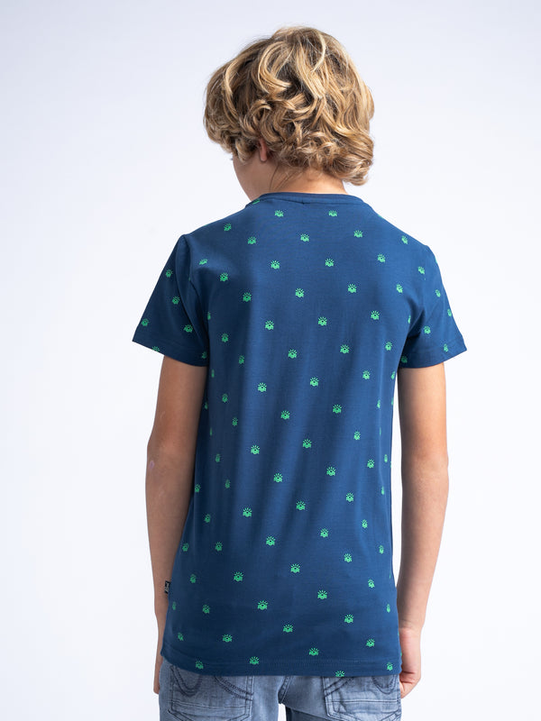 Petrol Industries All-over Print T-shirt Ray