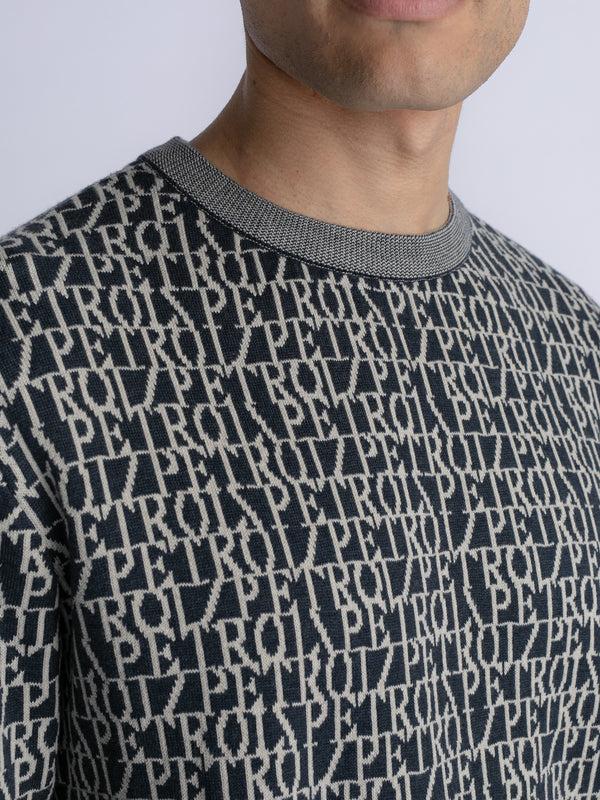 Petrol Industries All-Over Print Trui Frankfort