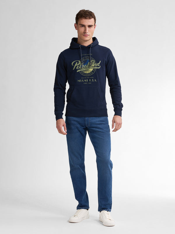 Petrol Industries Artwork Hoodie Biscuit