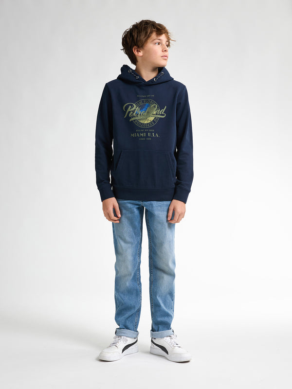 Petrol Industries Artwork Hoodie Grove