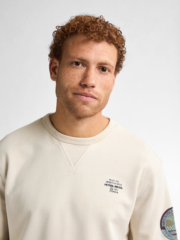 Petrol Industries Artwork Sweater Harborviewline