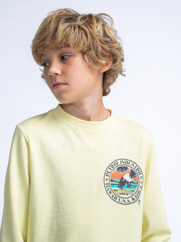 Petrol Industries Artwork Sweater Scoot