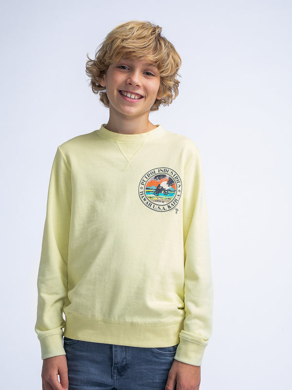 Petrol Industries Artwork Sweater Scoot