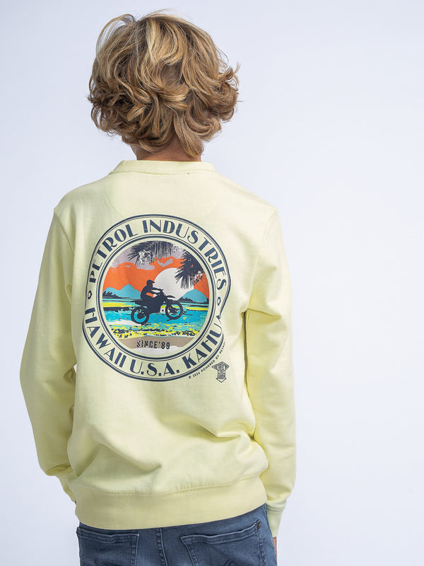 Petrol Industries Artwork Sweater Scoot