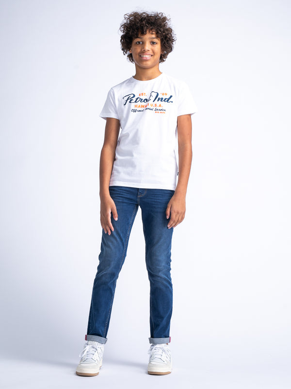 Petrol Industries Artwork T-shirt Flowerbed