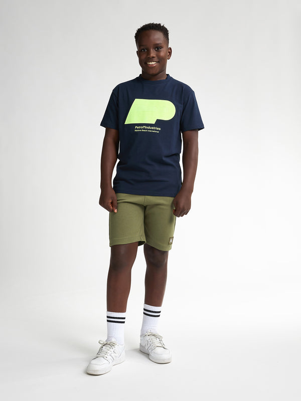 Petrol Industries Artwork T-shirt Seapearl