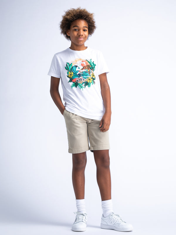 Petrol Industries Artwork T-shirt Zephyr