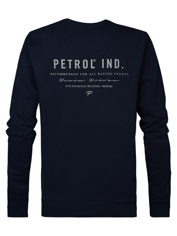petrol industries Backprint Sweater Ezra