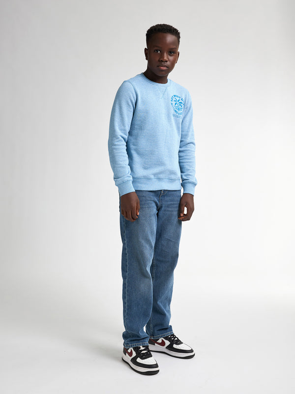 Petrol Industries Backprint Sweater Seaside