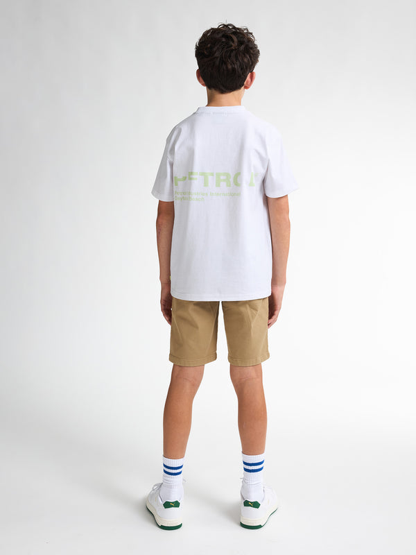 Petrol Industries Backprint T-shirt Bayleaf