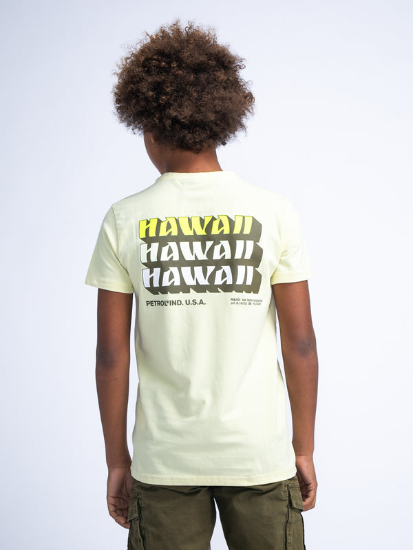 Petrol Industries Backprint T-shirt Glassy