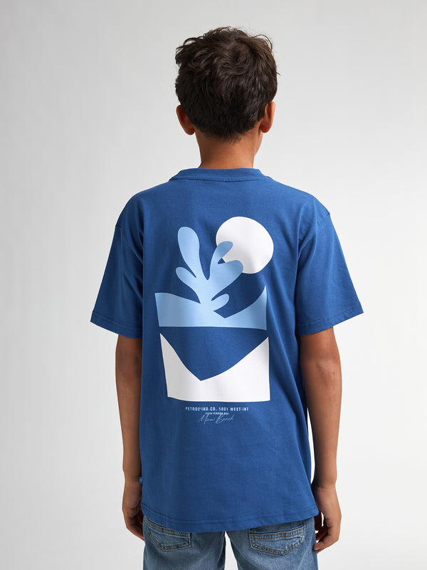 Petrol Industries Backprint T-shirt Nautical