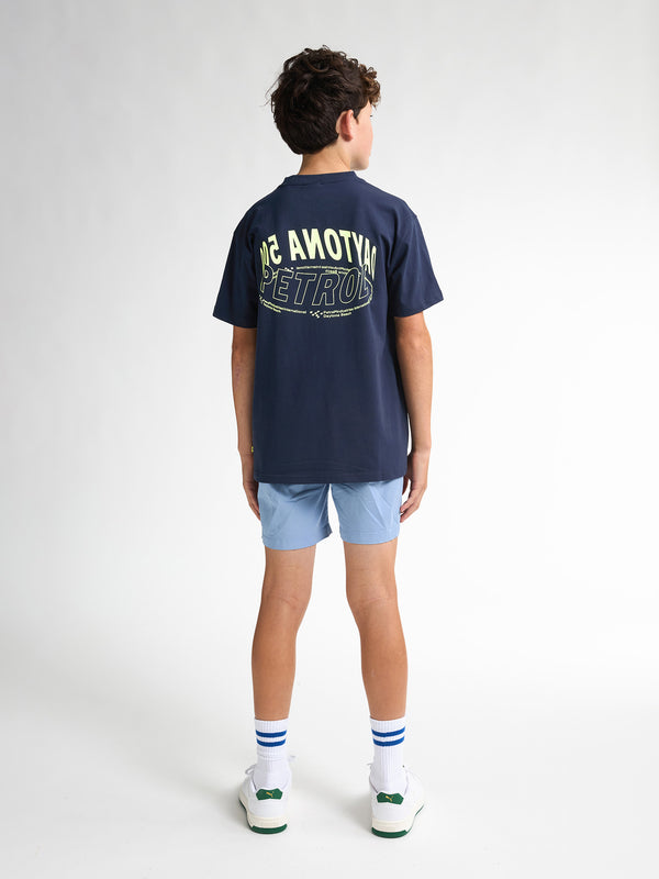 Petrol Industries Backprint T-shirt Shoreline