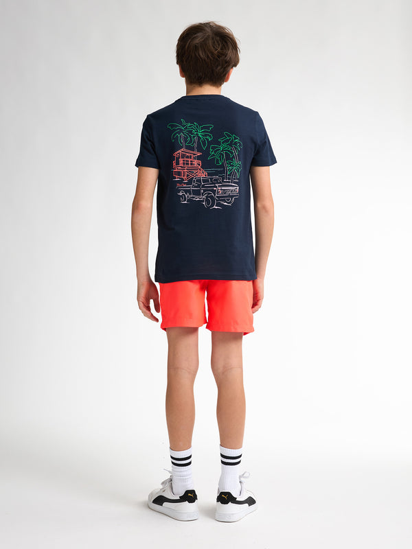 Petrol Industries Backprint T-shirt Tealshore