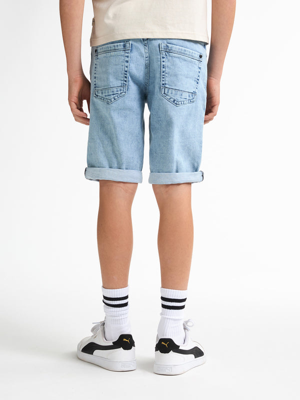 Petrol Industries Bassano Denim Short Teal