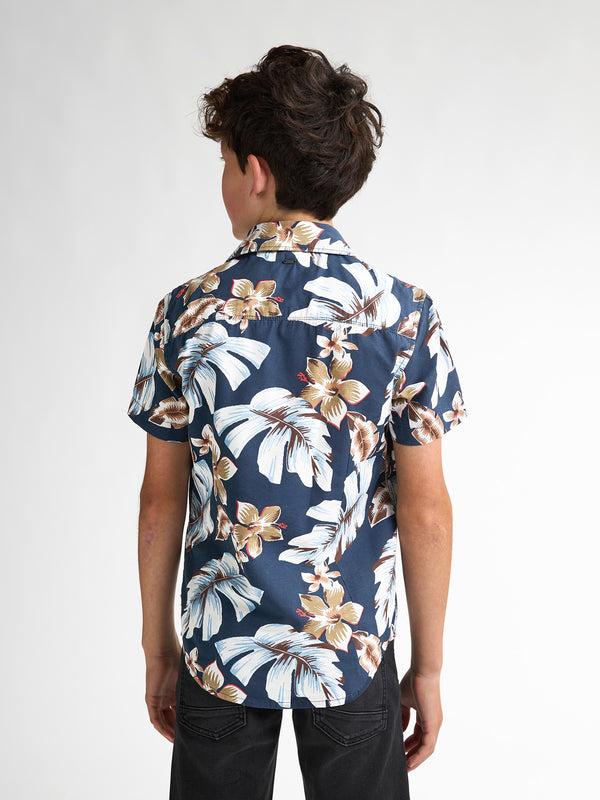 Petrol Industries Botanical Overhemd Balboa