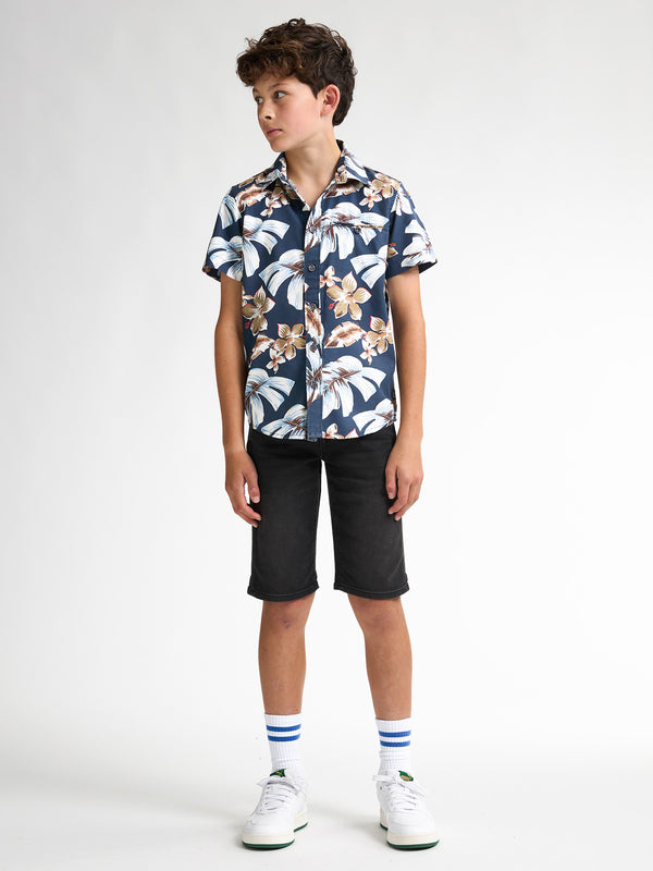 Petrol Industries Botanical Overhemd Balboa