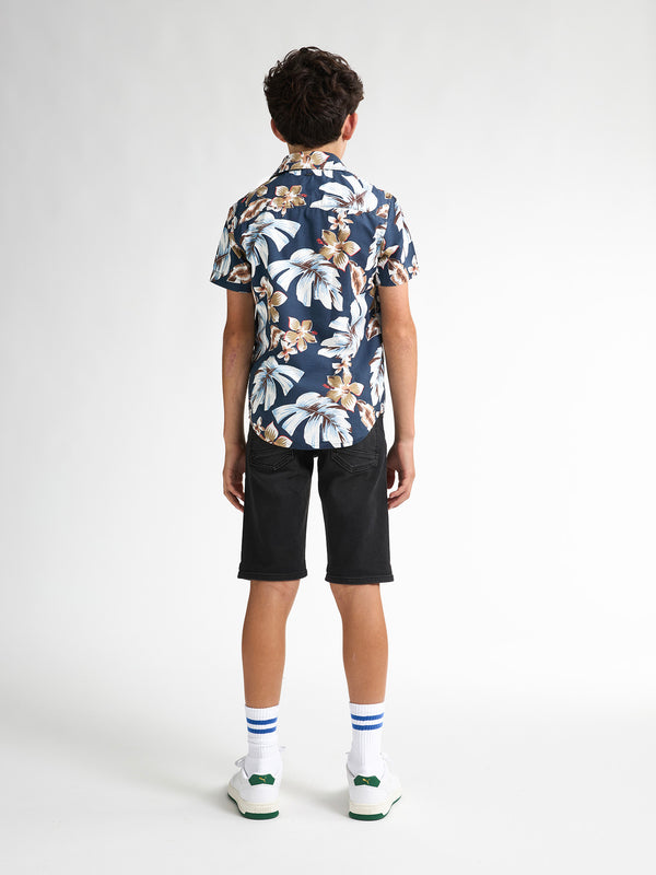 Petrol Industries Botanical Overhemd Balboa