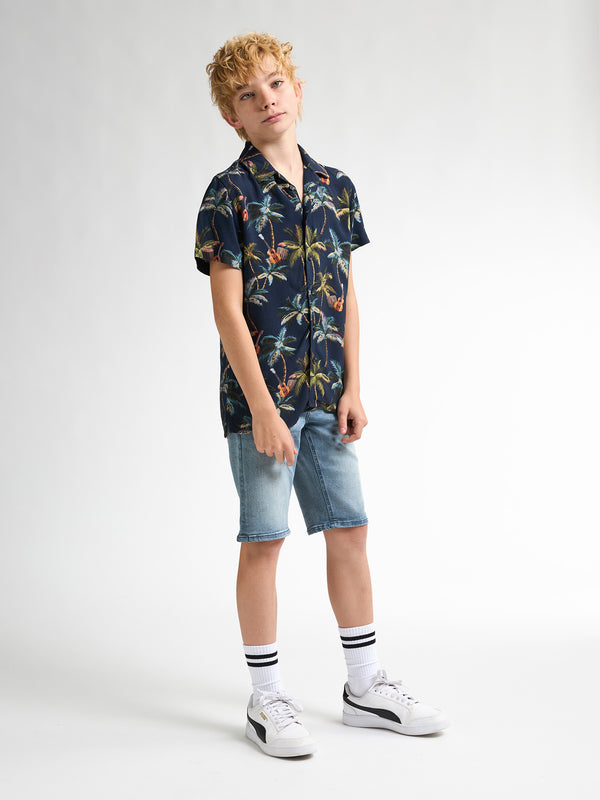 Petrol Industries Botanical Overhemd Mojave