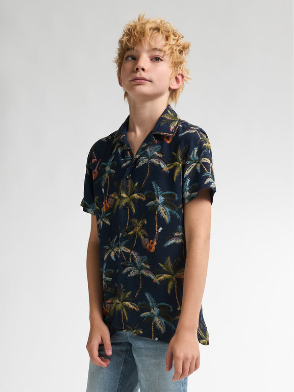 petrol industries Botanical Overhemd Mojave