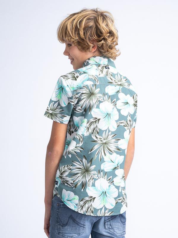 Petrol Industries Botanical Overhemd Old Orchard