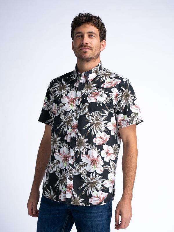 Petrol Industries Botanical Overhemd Wipeout