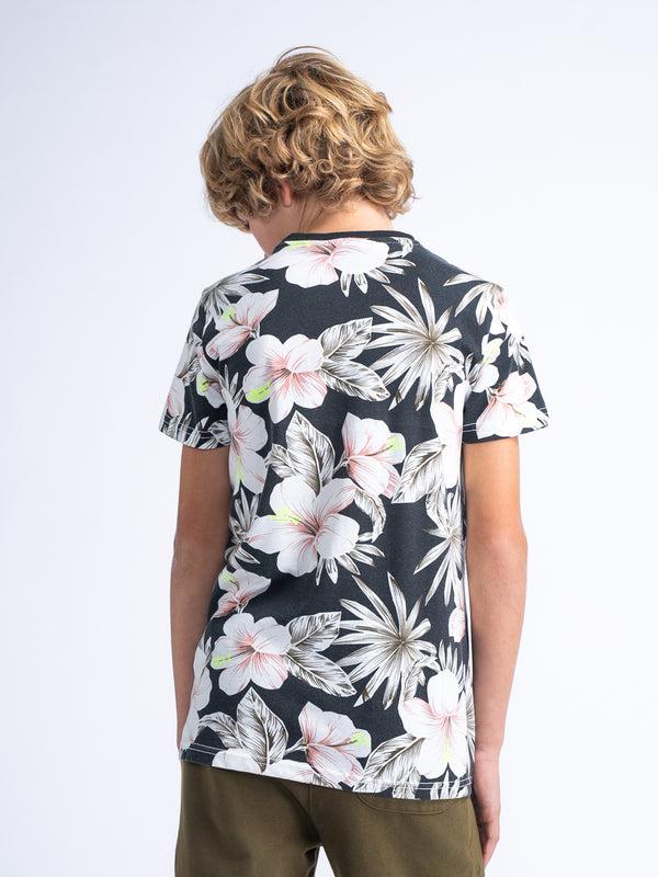 Petrol Industries Botanical T-shirt Kauai