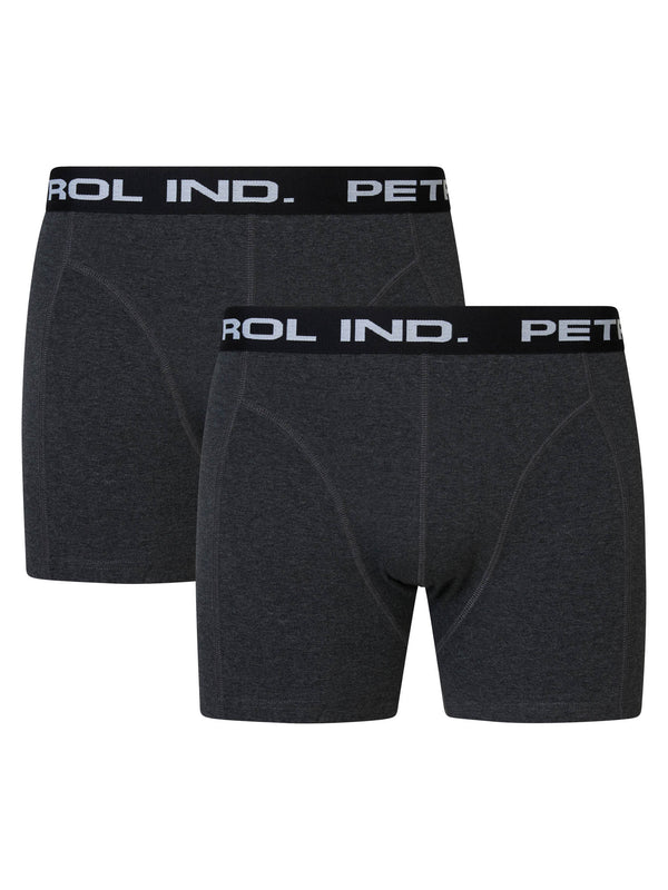 Petrol Industries Boxershorts Effen Petrol Logo