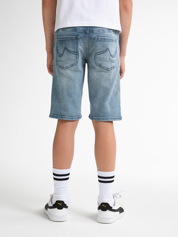 Petrol Industries Bullseye Denim Short Teak