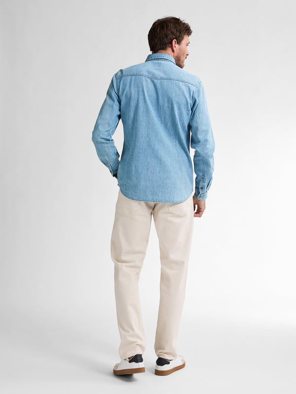 Petrol Industries Denim Overhemd Pelicancrest