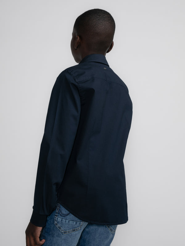 Petrol Industries Effen Overhemd Mcgrath