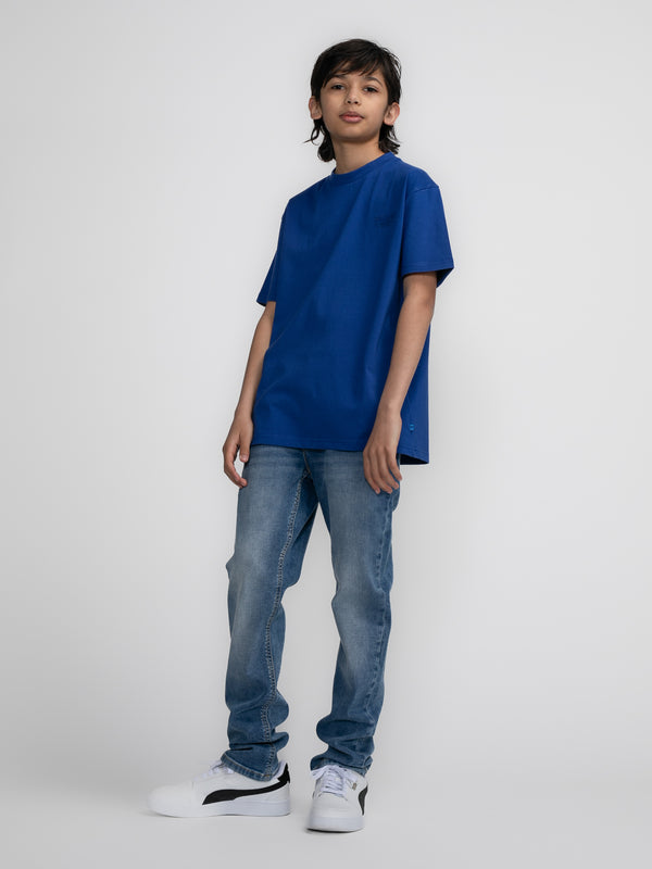 Petrol Industries Effen T-shirt Kisaralik