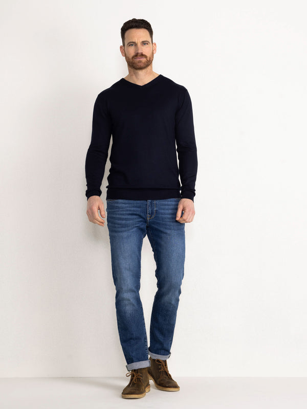 Petrol Industries Essential V-Neck Knit