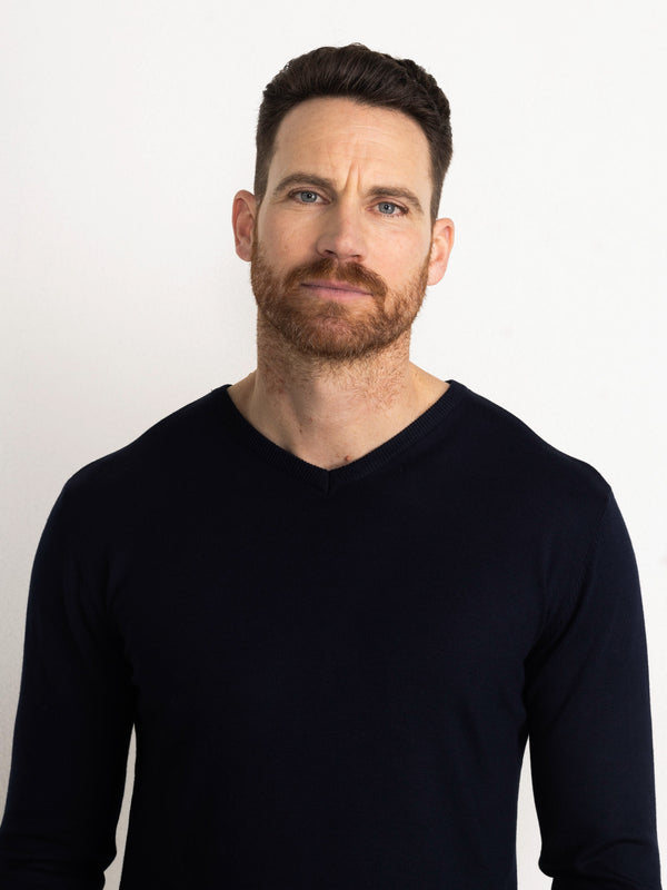 Petrol Industries Essential V-Neck Knit