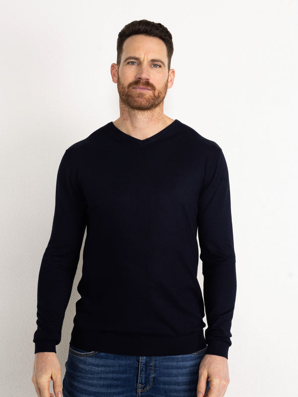petrol industries Essential V-Neck Knit