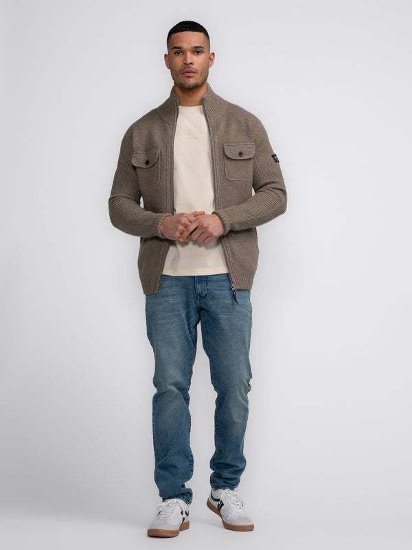 Petrol Industries Gebreid Vest Sitka