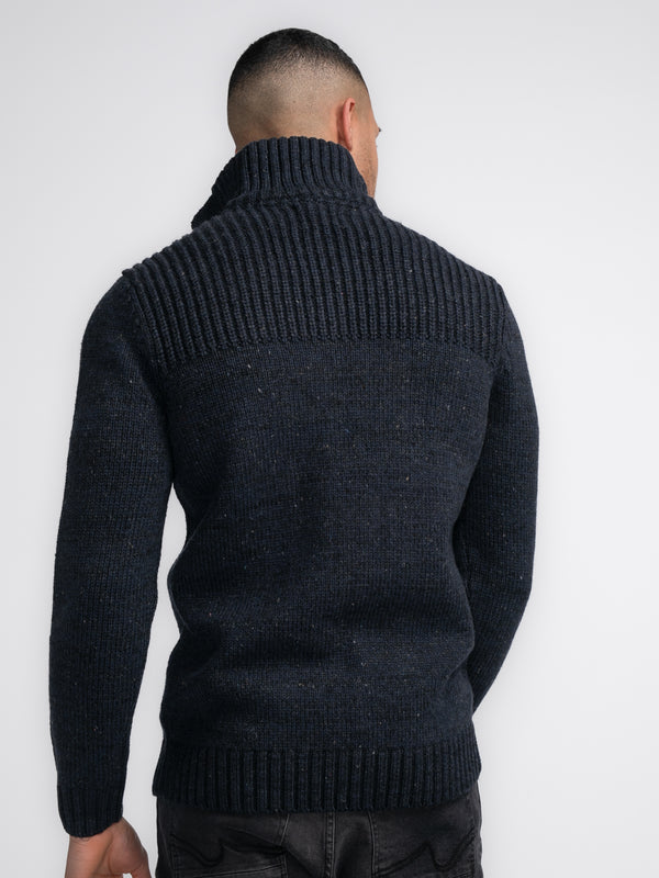 Petrol Industries Gebreide Kabel Trui Diomede