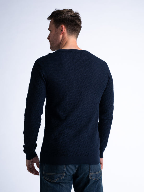 Petrol Industries Gebreide Trui Glisten