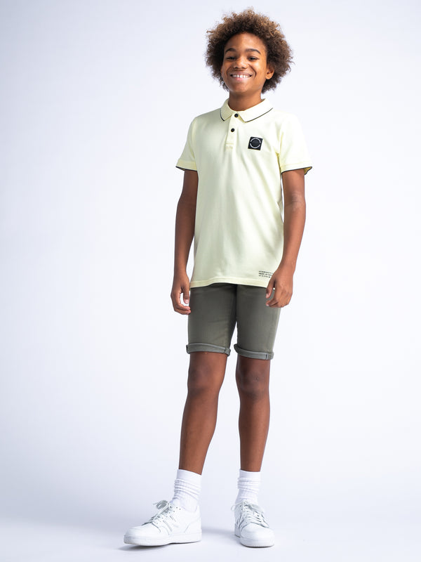 Petrol Industries Gekleurde Denim Short Shoreity