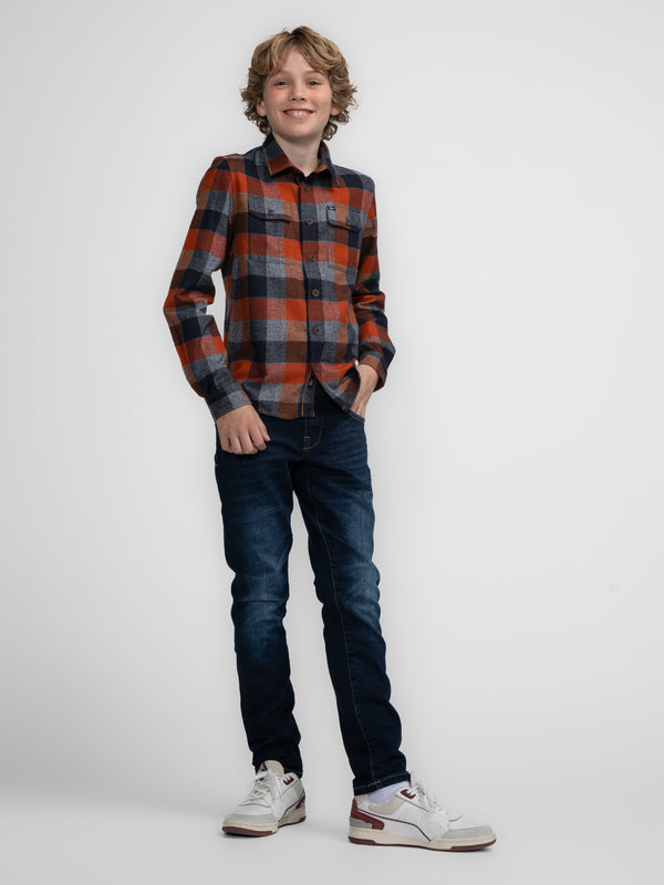 Petrol Industries Geruit Overhemd Cook